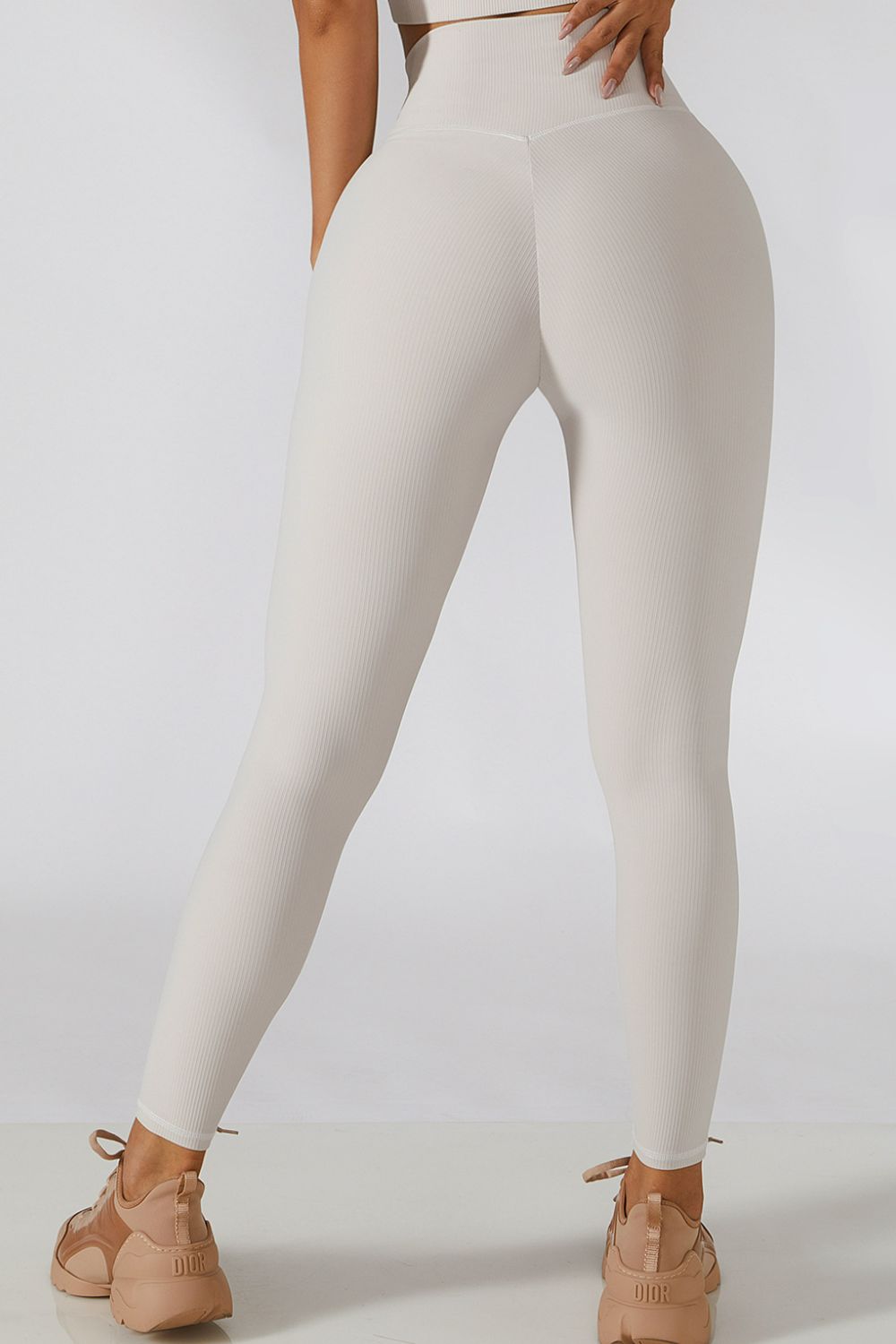 Crossover Waist Yoga Leggings