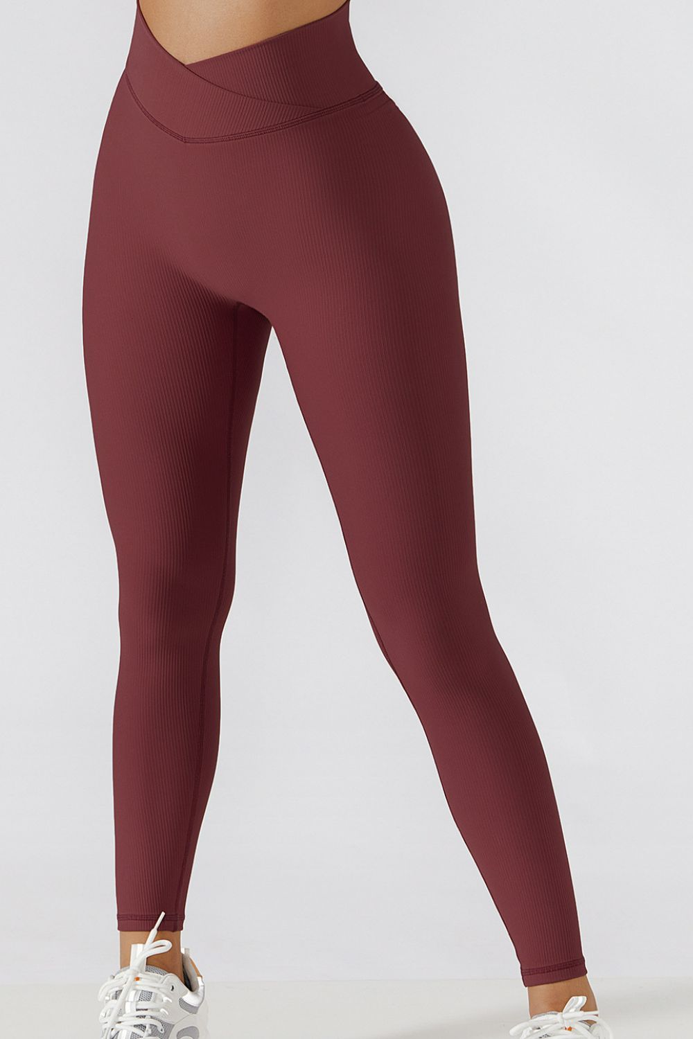 Crossover Waist Yoga Leggings