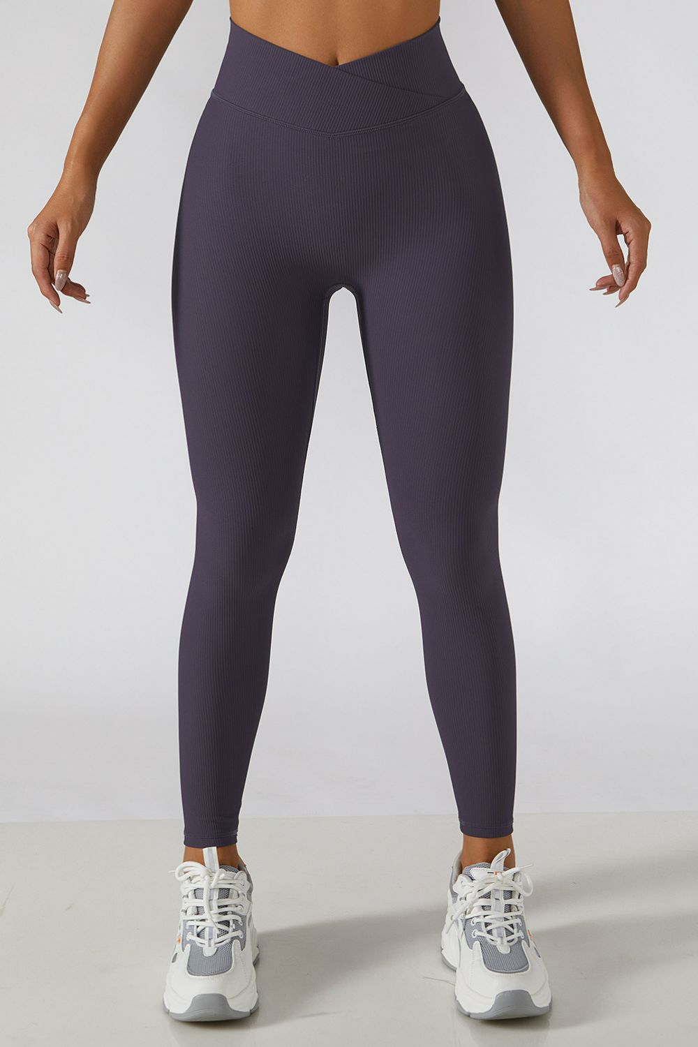Crossover Waist Yoga Leggings