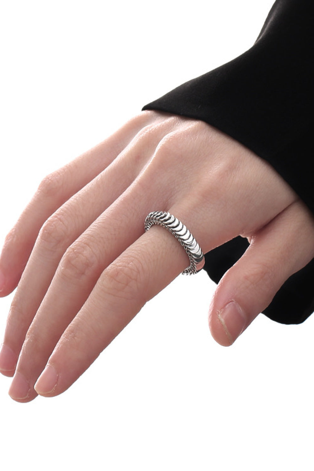 Unisex Snake Chain Ring