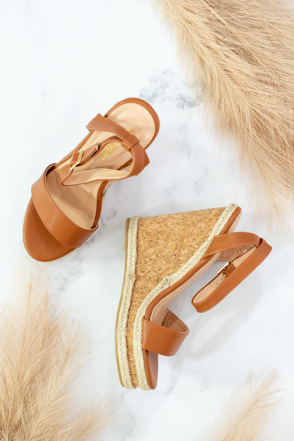 KAYLEEN Vermont Vacation Cork Wedges