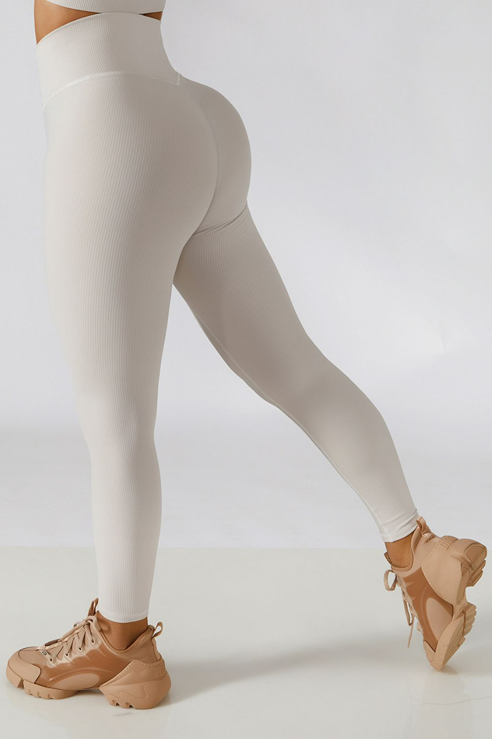 Crossover Waist Yoga Leggings