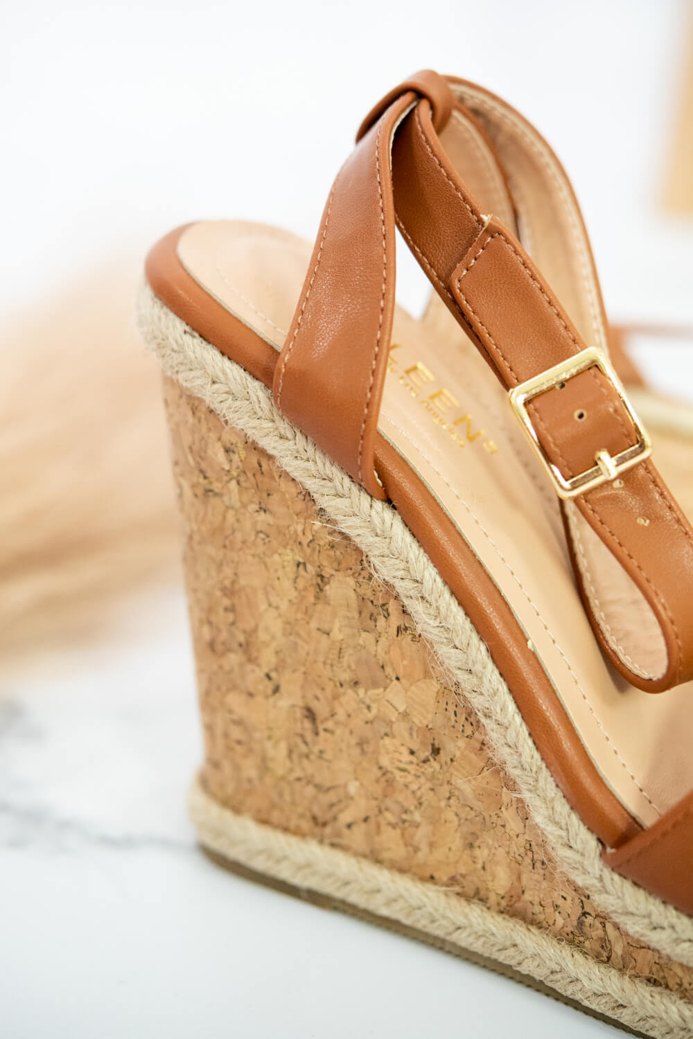 KAYLEEN Vermont Vacation Cork Wedges