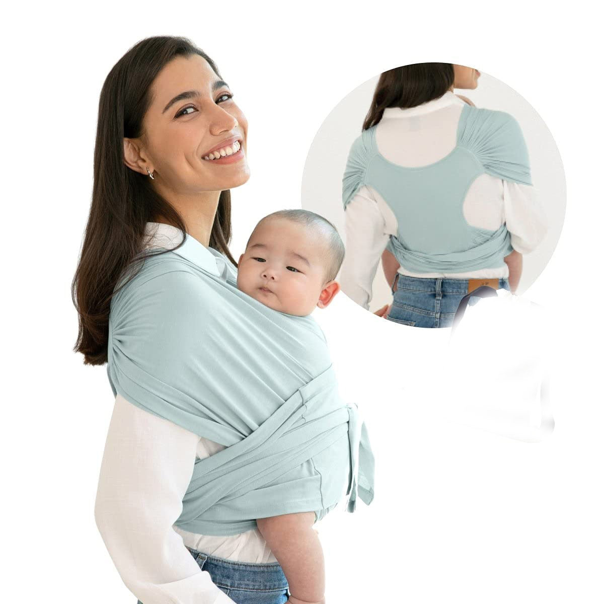 Baby Carrier Sling Wrap Multifunctional Four Seasons Universal Front Holding Type Simple X-shaped Carrying Artifact Ergonomic