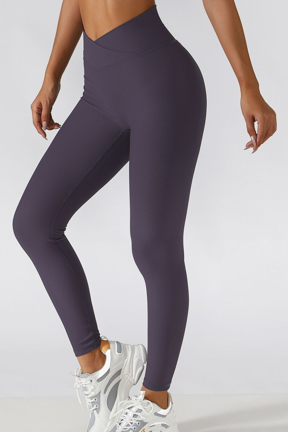 Crossover Waist Yoga Leggings