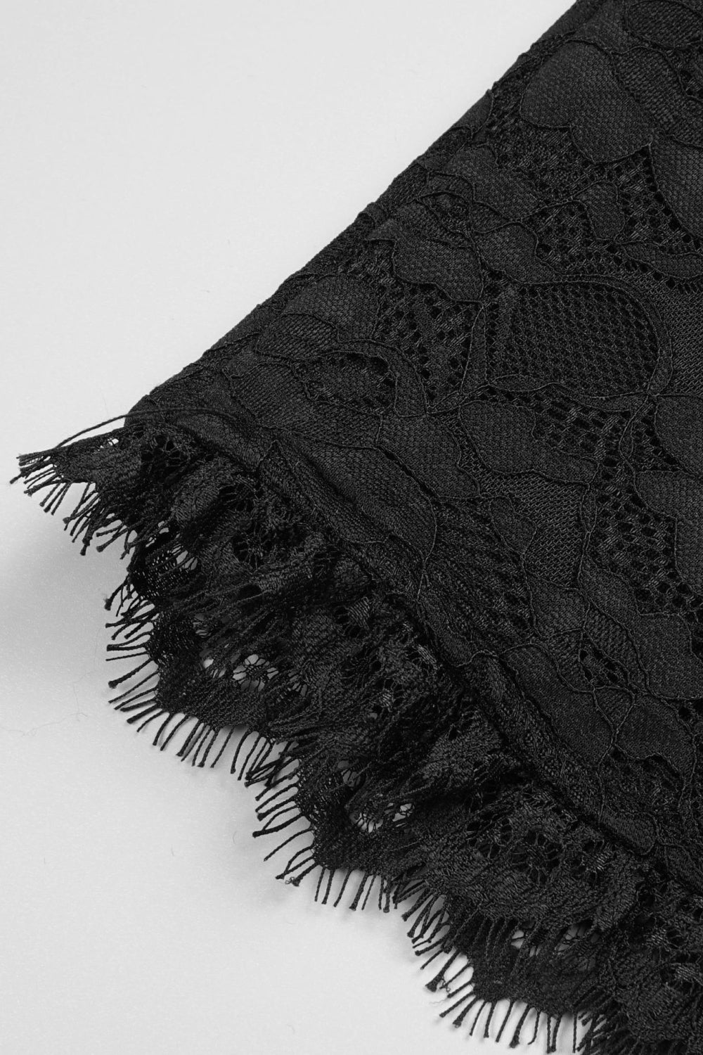 Lace Lantern Sleeve Sweetheart Neck Dress