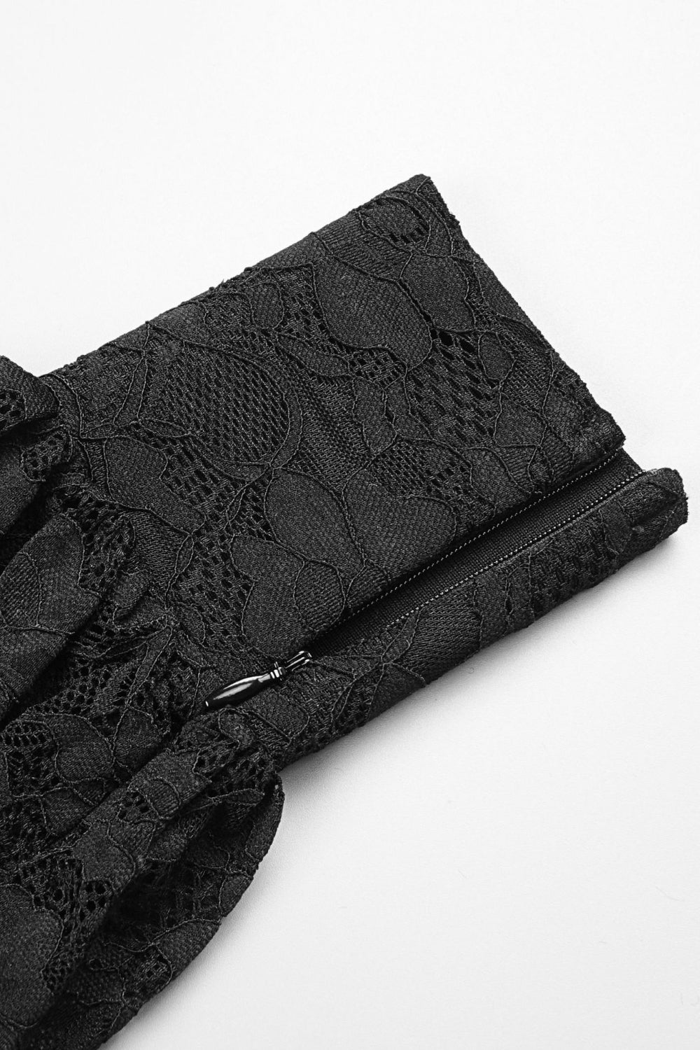 Lace Lantern Sleeve Sweetheart Neck Dress