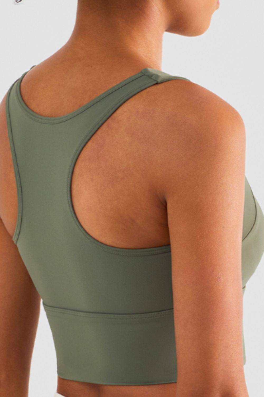 Round Neck Racerback Sports Tank