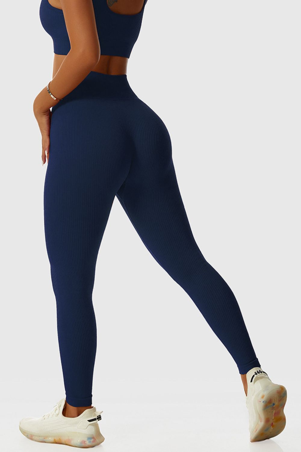 Feel Like Skin Ribbed Yoga Leggings