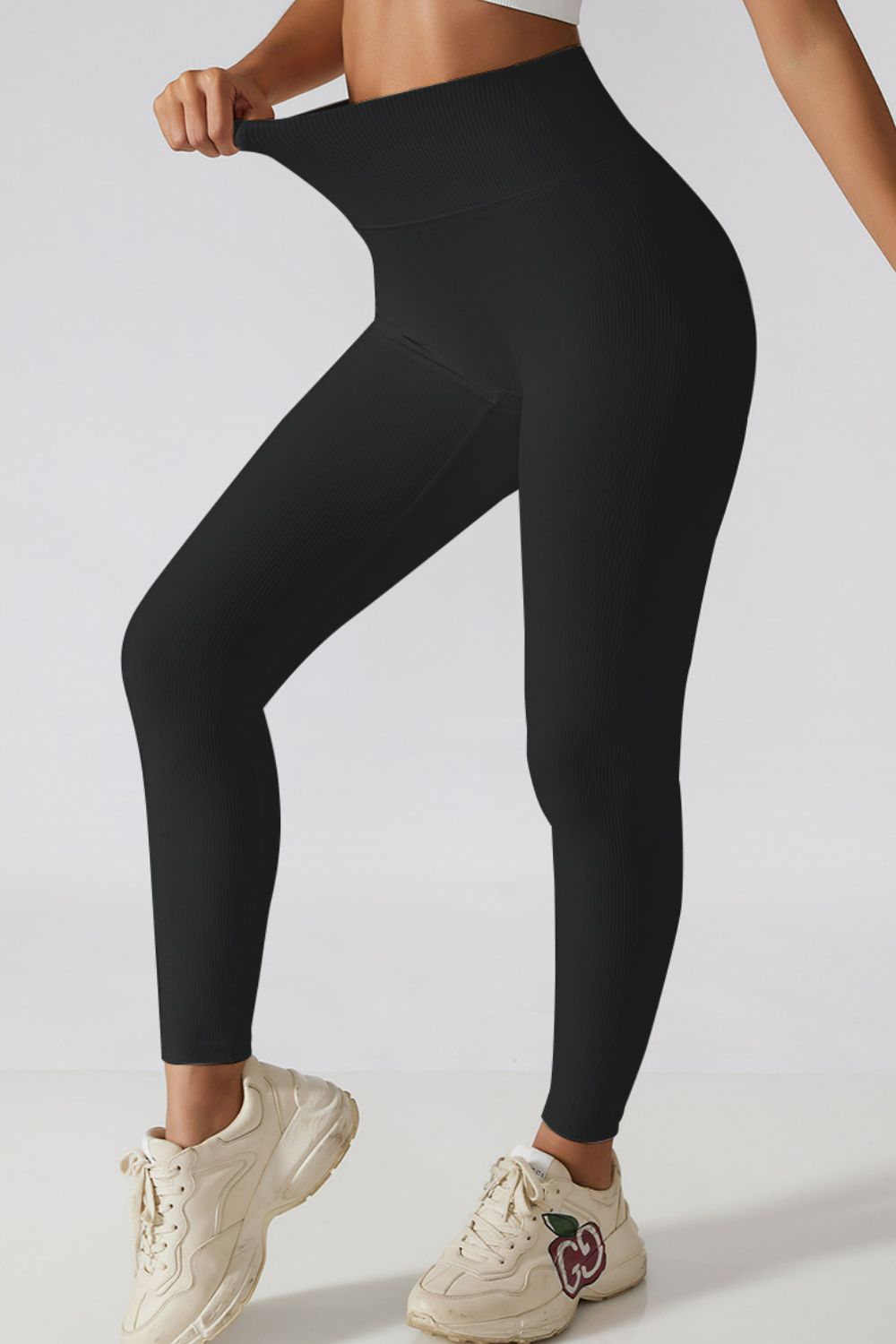 Feel The Energy Ribbed Yoga Leggings