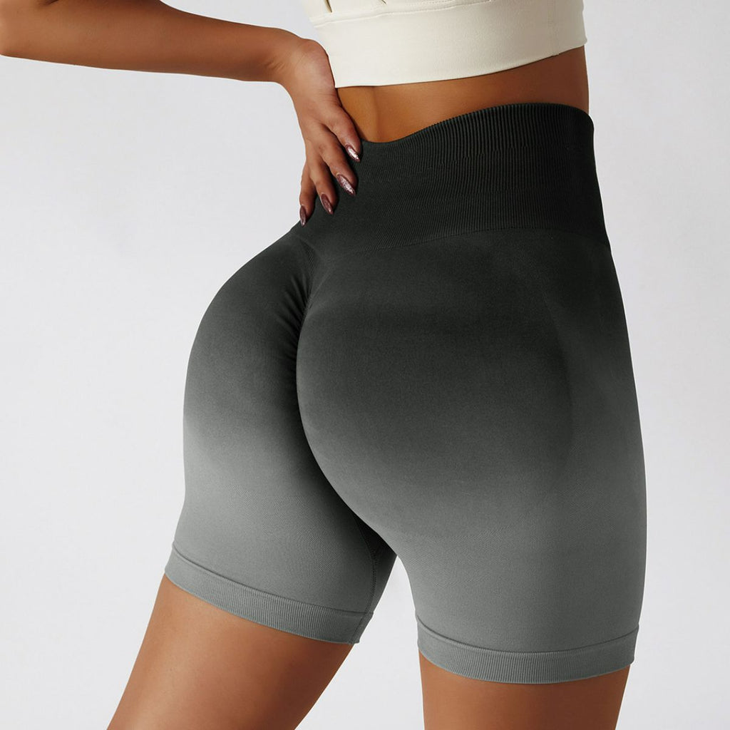 Gradient Seamless Biker Shorts