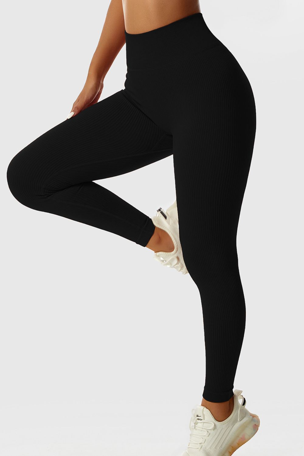 Feel Like Skin Ribbed Yoga Leggings