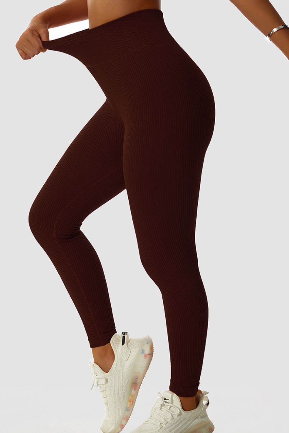 Feel Like Skin Ribbed Yoga Leggings