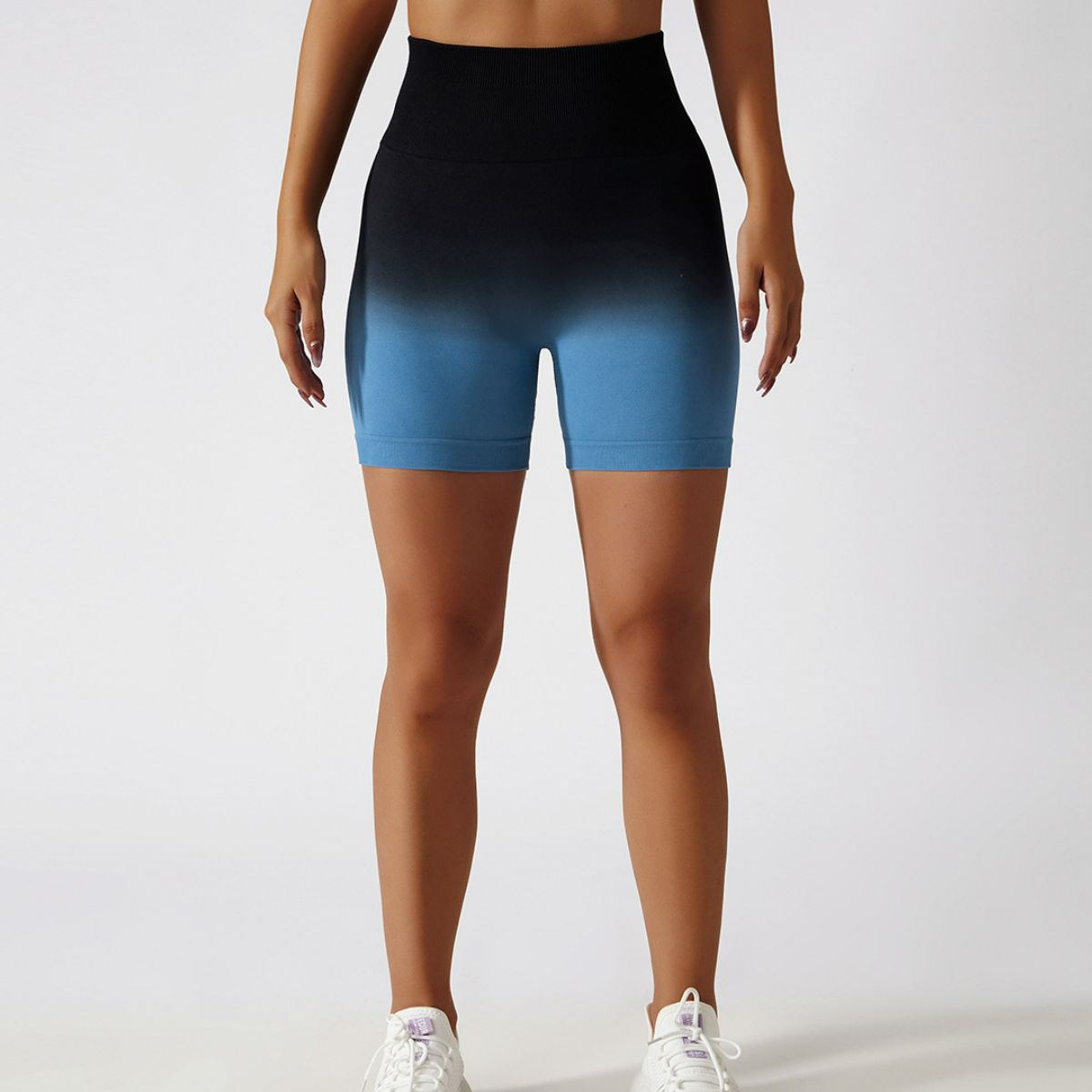 Gradient Seamless Biker Shorts