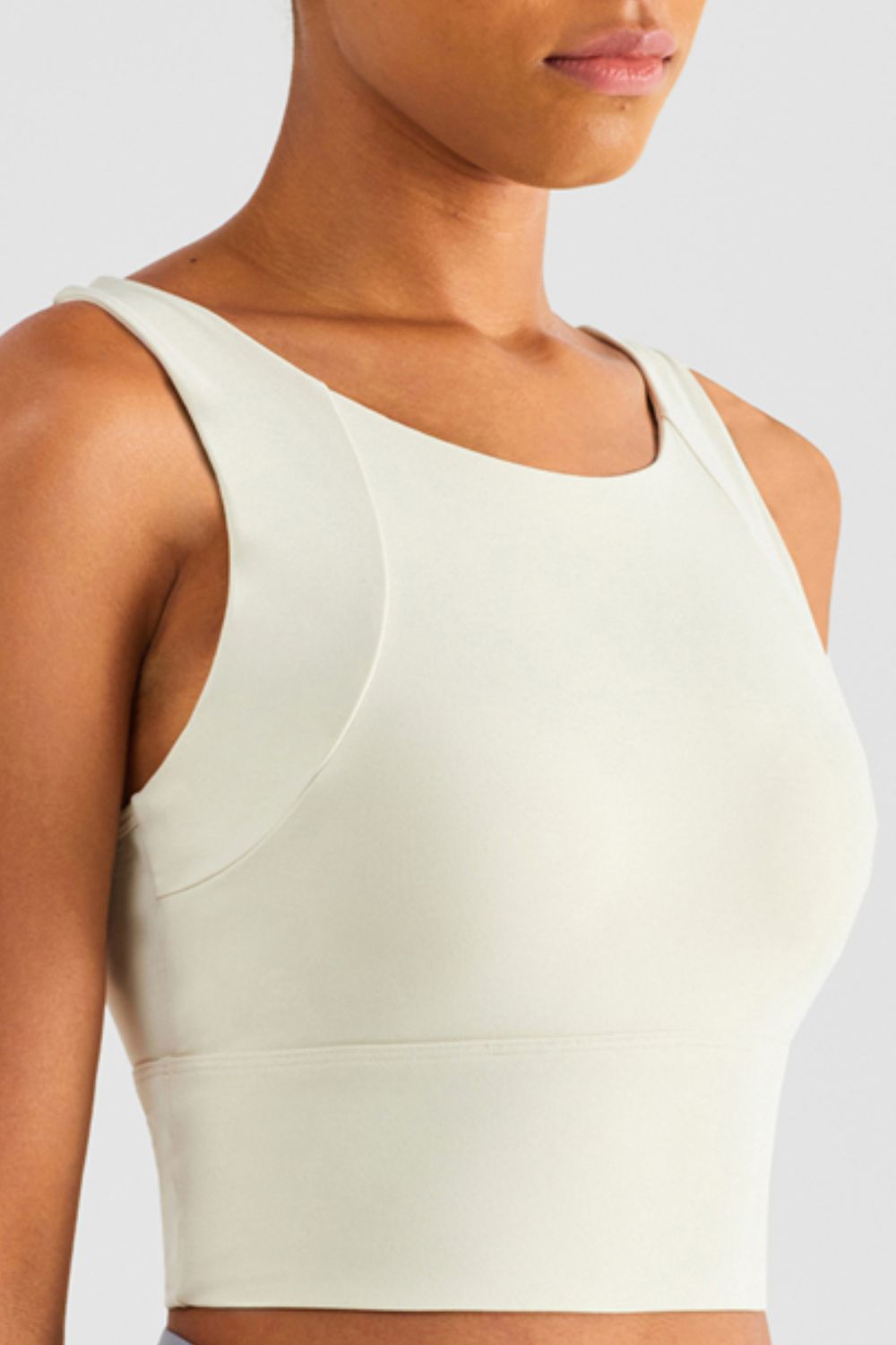 Round Neck Racerback Sports Tank