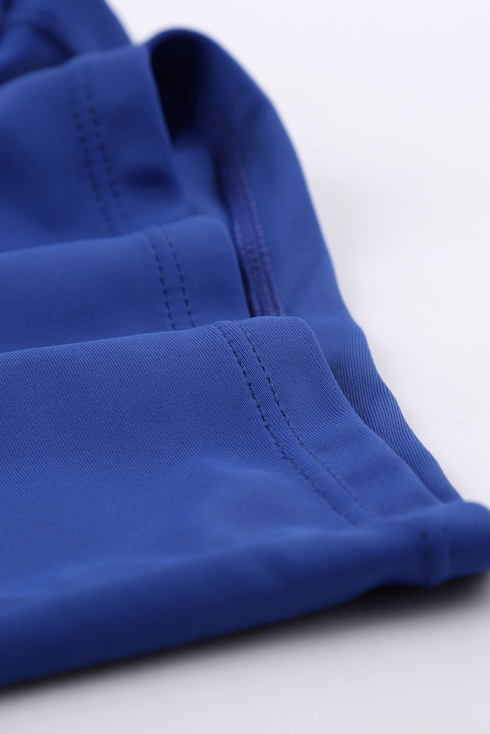 Eyelets Waistband Swim Boyshorts