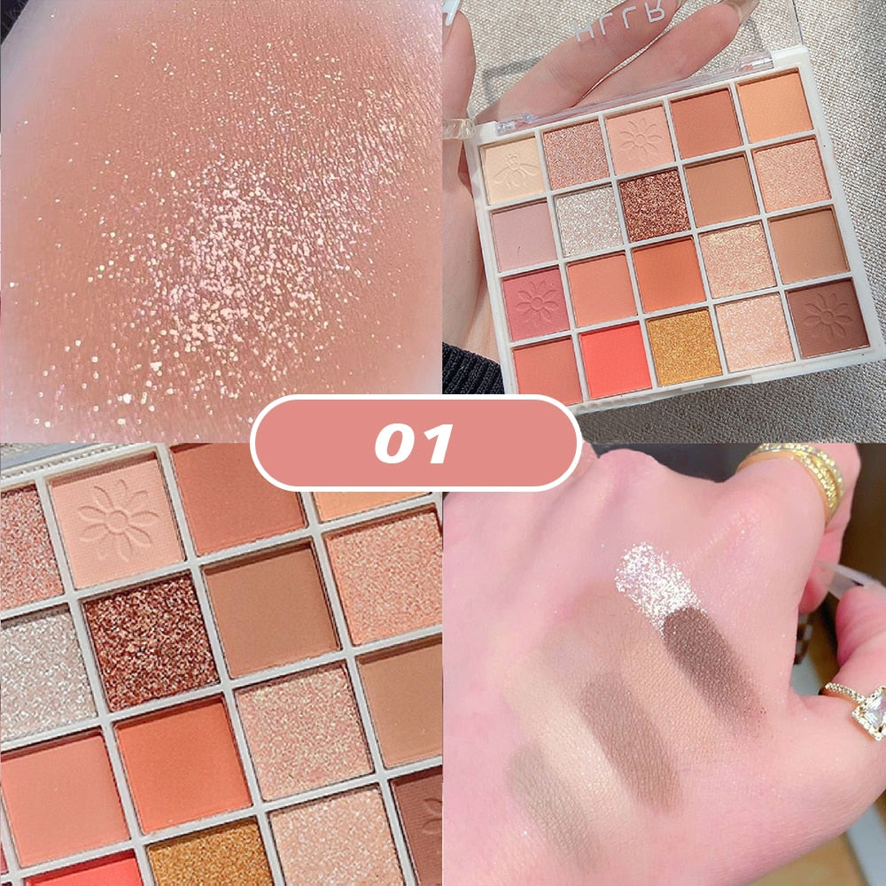 Glitter Cream Gliter for  Eye Shadow Waterproof Korean Makeup Eyeshadow Palette Make-up for Women Shiny Eyes Cosmetic Tools