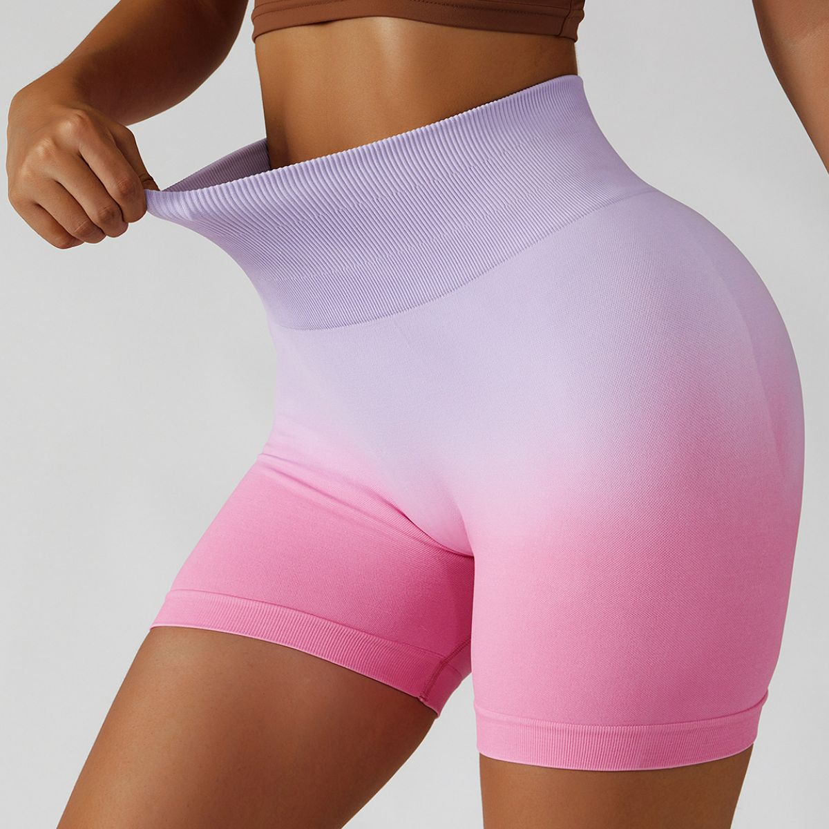 Gradient Seamless Biker Shorts