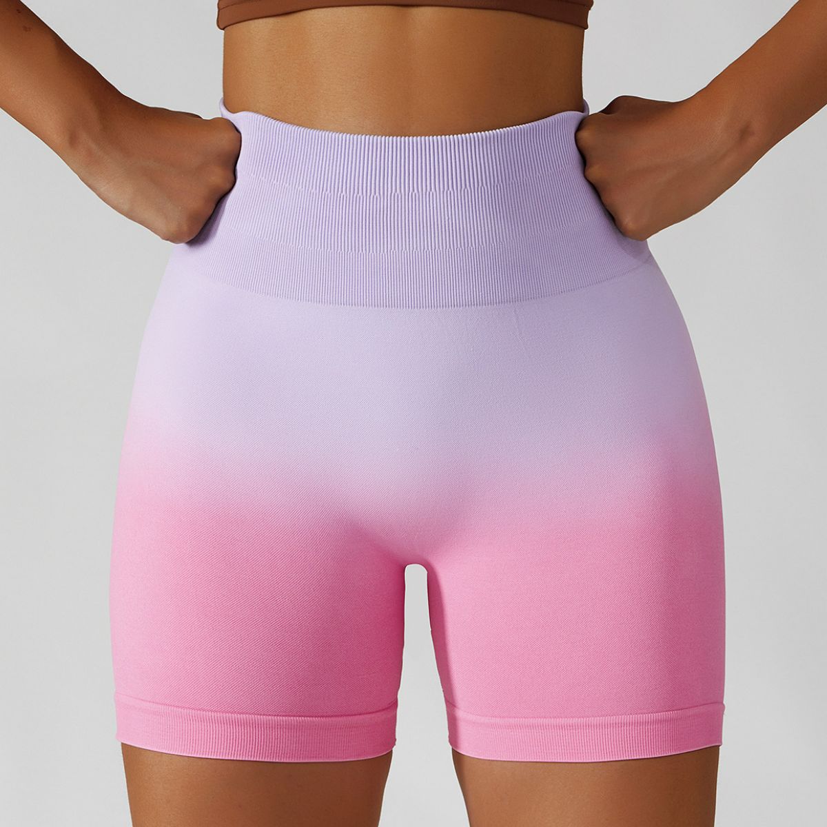 Gradient Seamless Biker Shorts