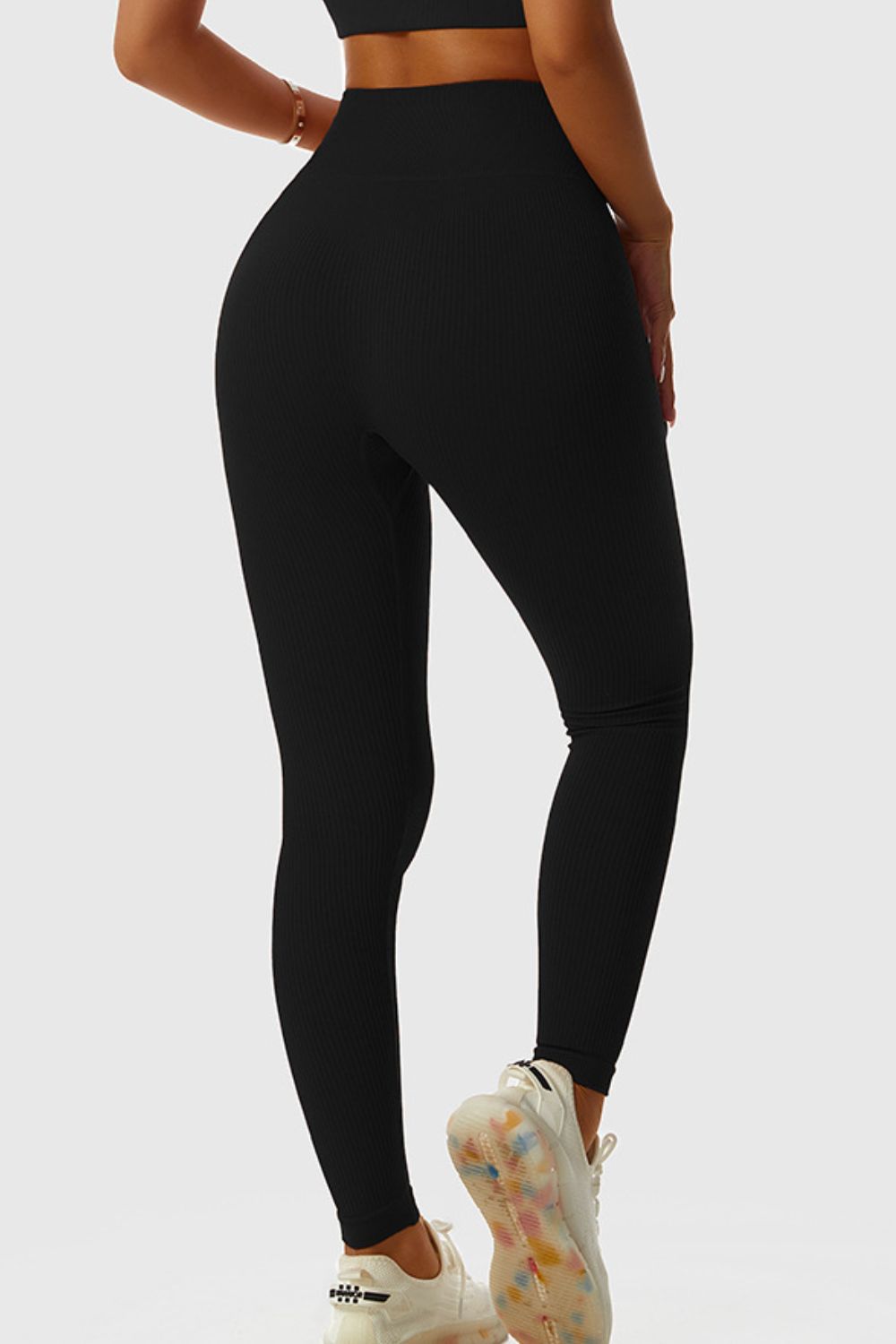 Feel Like Skin Ribbed Yoga Leggings
