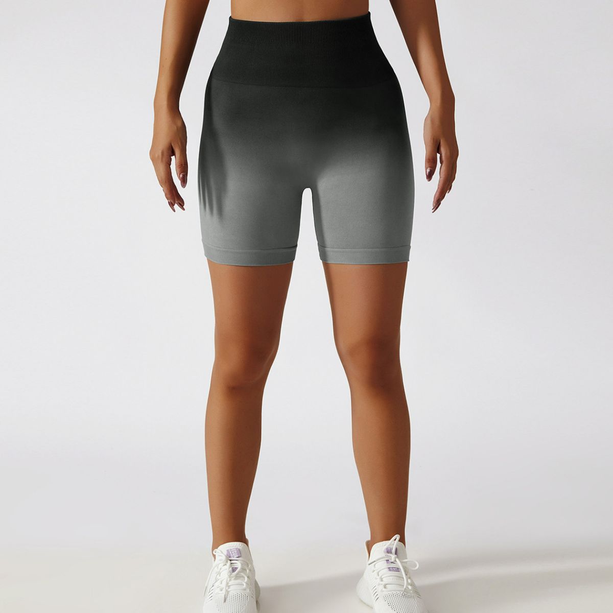 Gradient Seamless Biker Shorts
