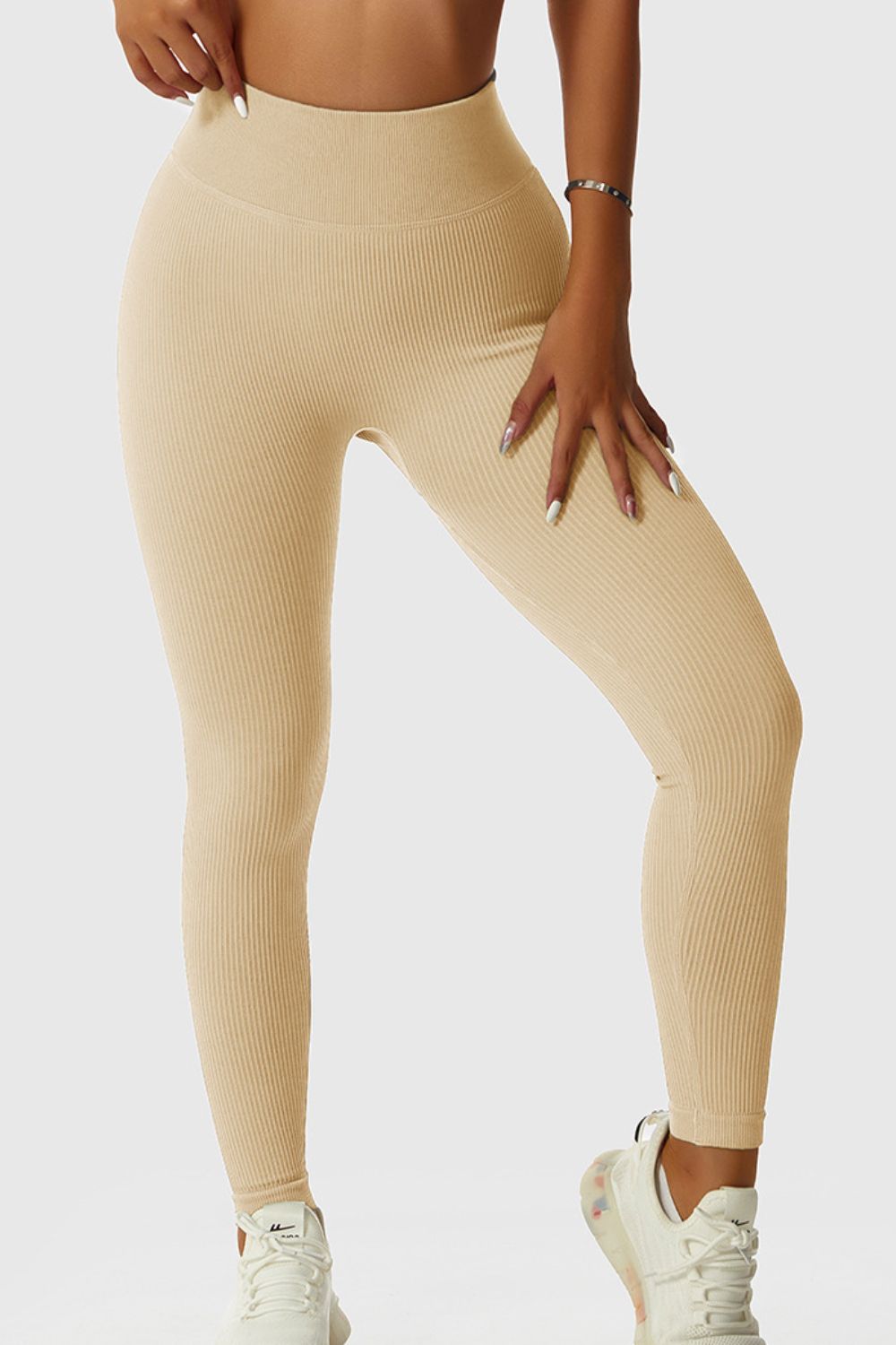 Feel Like Skin Ribbed Yoga Leggings