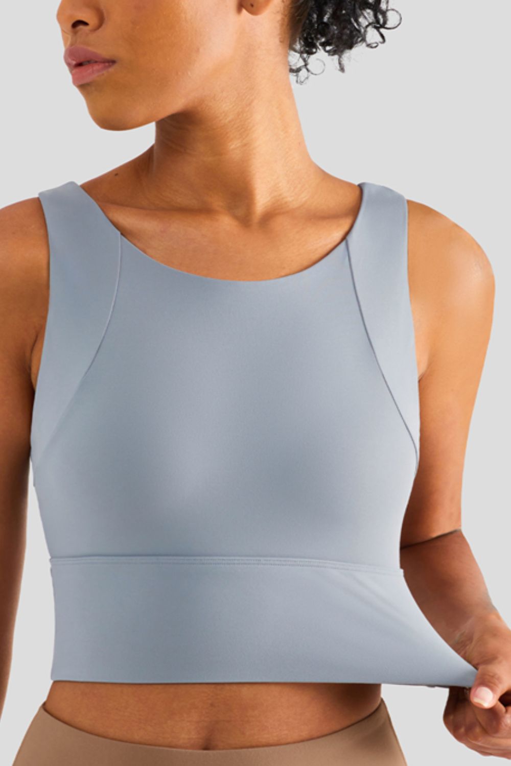 Round Neck Racerback Sports Tank